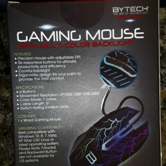 GAMING MOUSE  BY  BYTECH - Picture 6 of 7